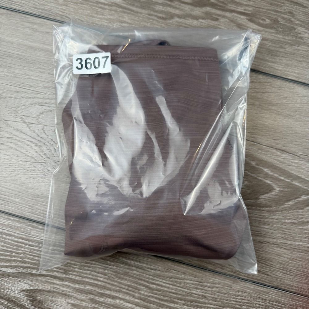 Athleta Women Active Tank Top Padded Racerback Brown Medium - Picture 8 of 8